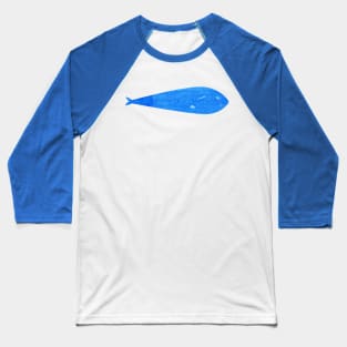 Blue fish Baseball T-Shirt